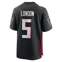 Maillot de match joueur Nike Drake London des Atlanta Falcons pour homme, noir