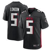 Maillot de match joueur Nike Drake London des Atlanta Falcons pour homme, noir