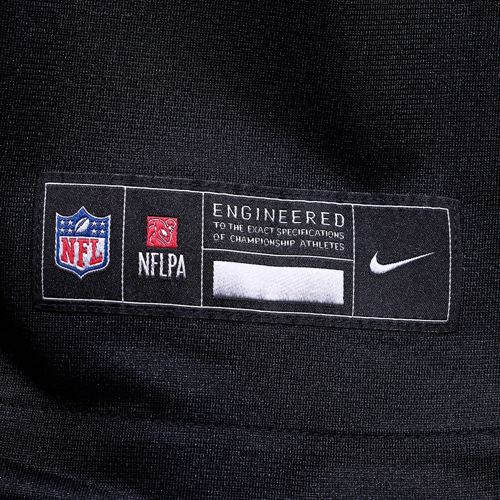 Maillot de match joueur Nike Drake London des Atlanta Falcons pour homme, noir