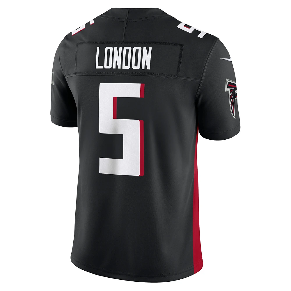 Nike Drake London Noir Atlanta Falcons Vapor F.U.S.E. Maillot limit