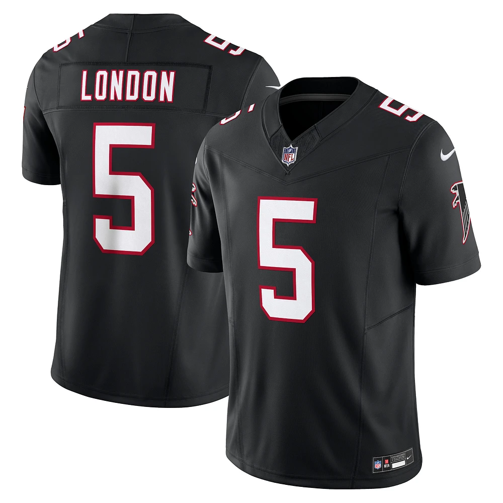 Nike Drake London Noir Atlanta Falcons Vapor F.U.S.E. Maillot limité