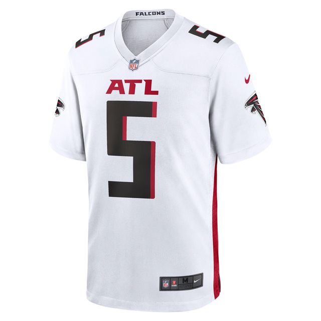 Maillot de joueur extérieur des Falcons d'Atlanta Nike Drake London Blanc pour homme