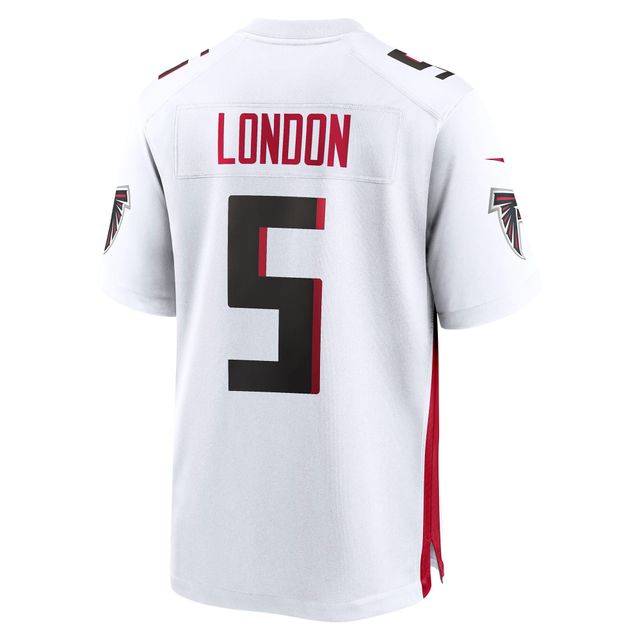 Maillot de joueur extérieur des Falcons d'Atlanta Nike Drake London Blanc pour homme