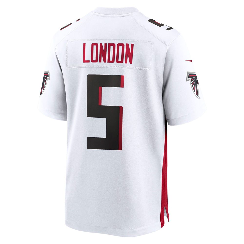 Men's Nike Drake London White Atlanta Falcons Away Game Player Jersey