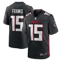 Maillot de match Nike Feleipe Franks pour hommes, noir, Atlanta Falcons