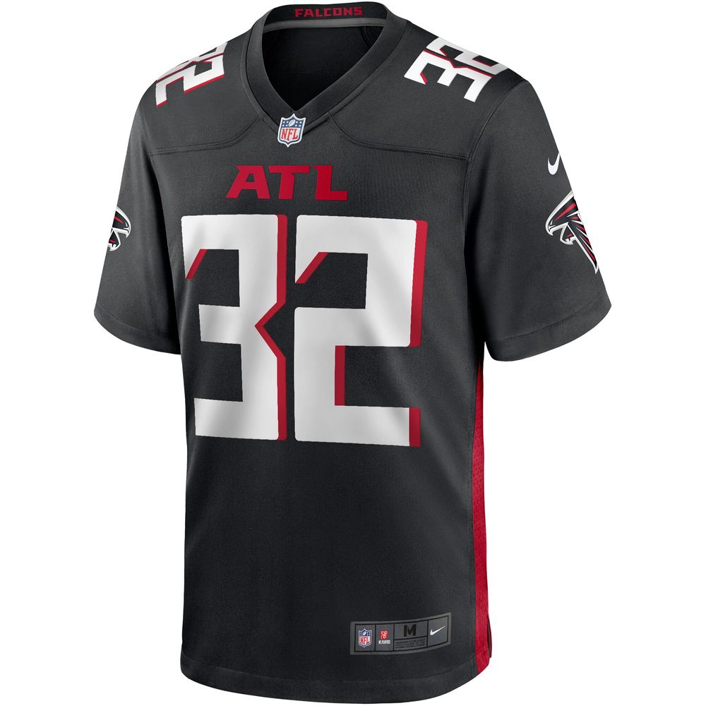 Men's Nike Jamal Anderson Black Atlanta Falcons Game Retired Player Jersey