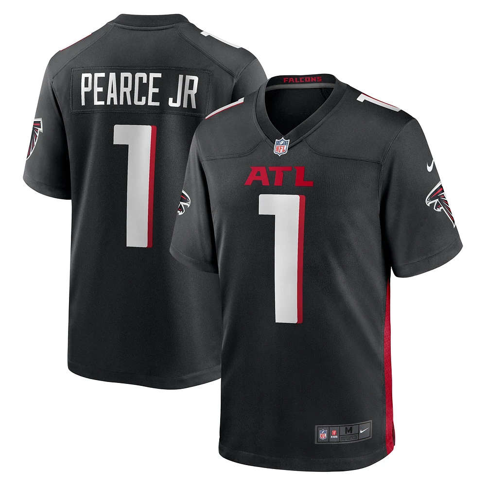 Men's Nike James Pearce Jr. Black Atlanta Falcons 2025 NFL Draft First Round Pick Game Player Jersey