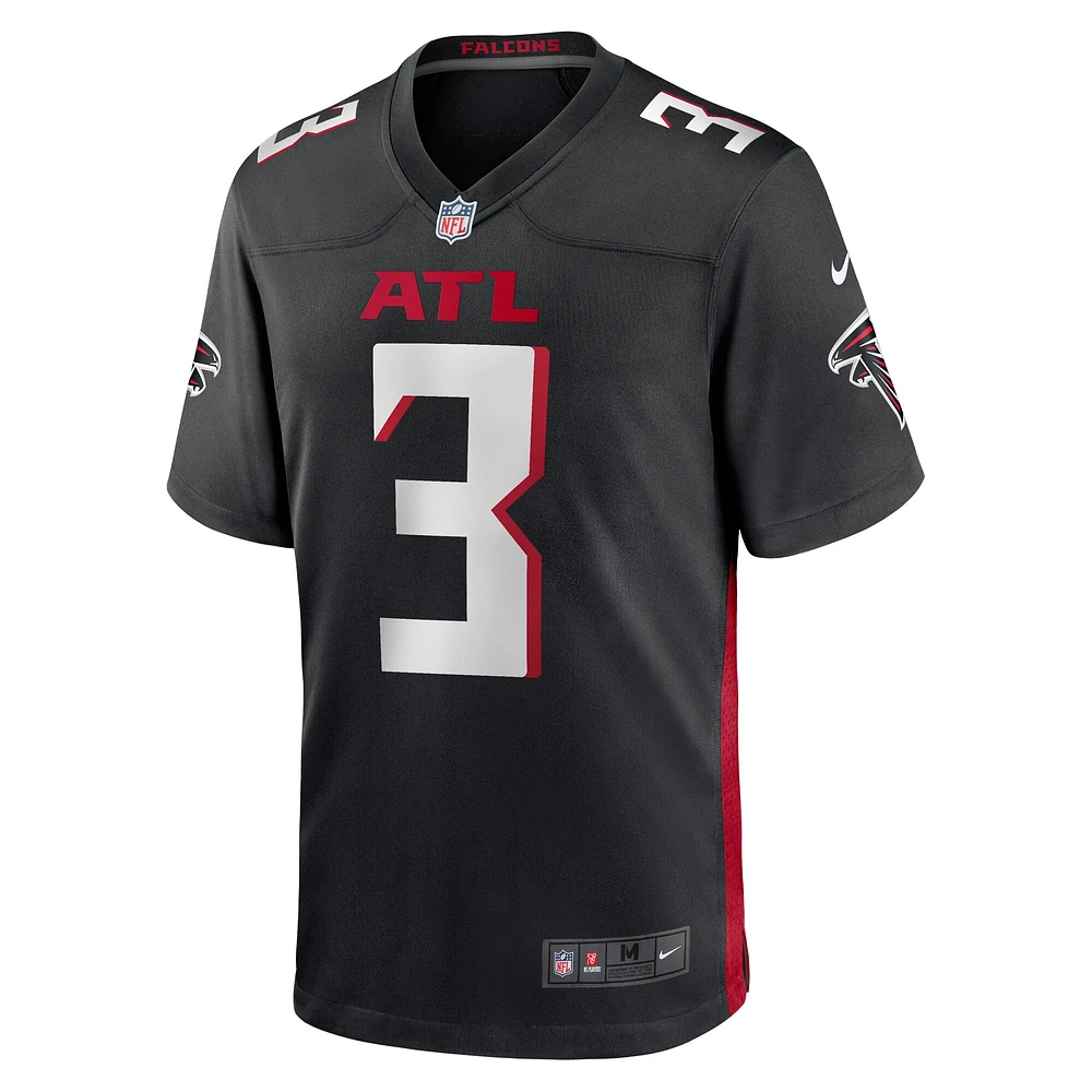 Maillot de joueur jeu Nike Jessie Bates III des Atlanta Falcons pour homme, noir