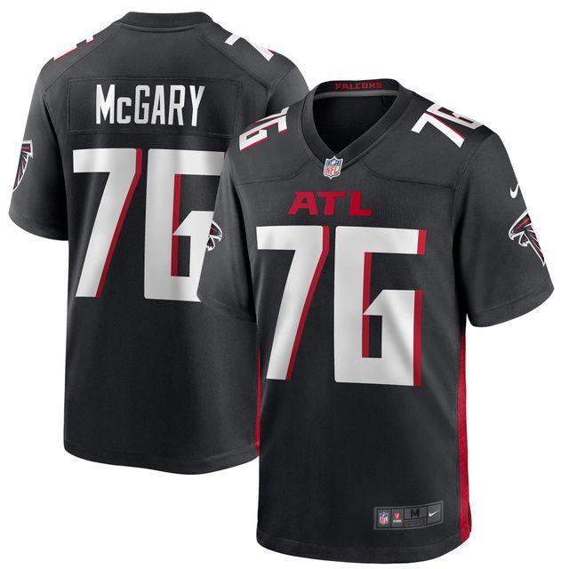 Maillot de match Nike Kaleb McGary des Atlanta Falcons pour homme, noir