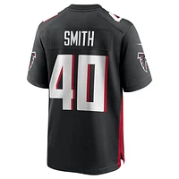 Men's Nike Keith Smith Black Atlanta Falcons Game Jersey