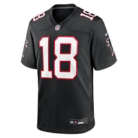 Maillot de joueur jeu alternatif des Falcons d'Atlanta Nike Kirk Cousins ​​pour homme, noir