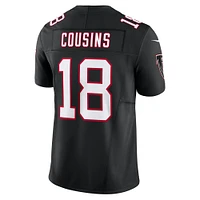 Maillot Nike Kirk Cousins ​​noir des Falcons d'Atlanta Vapor F.U.S.E. Limited pour homme