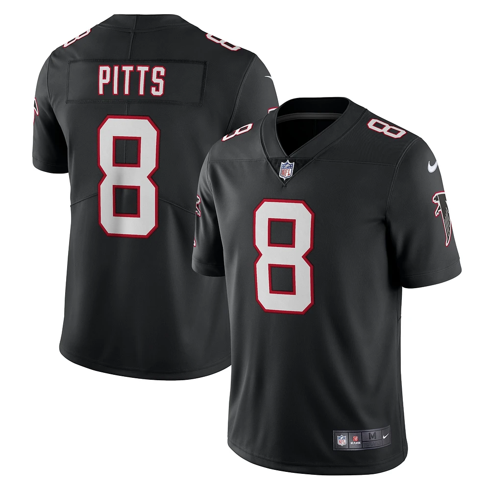 Maillot Nike Kyle Pitts pour hommes, noir, Atlanta Falcons, Alternate Vapor Limited