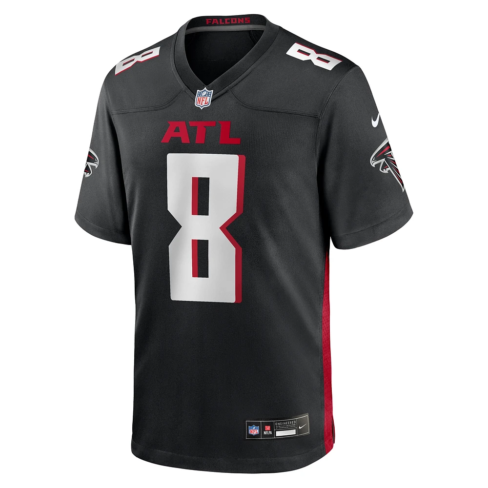 Men's Nike Kyle Pitts Sr. Black Atlanta Falcons Team  Game Jersey