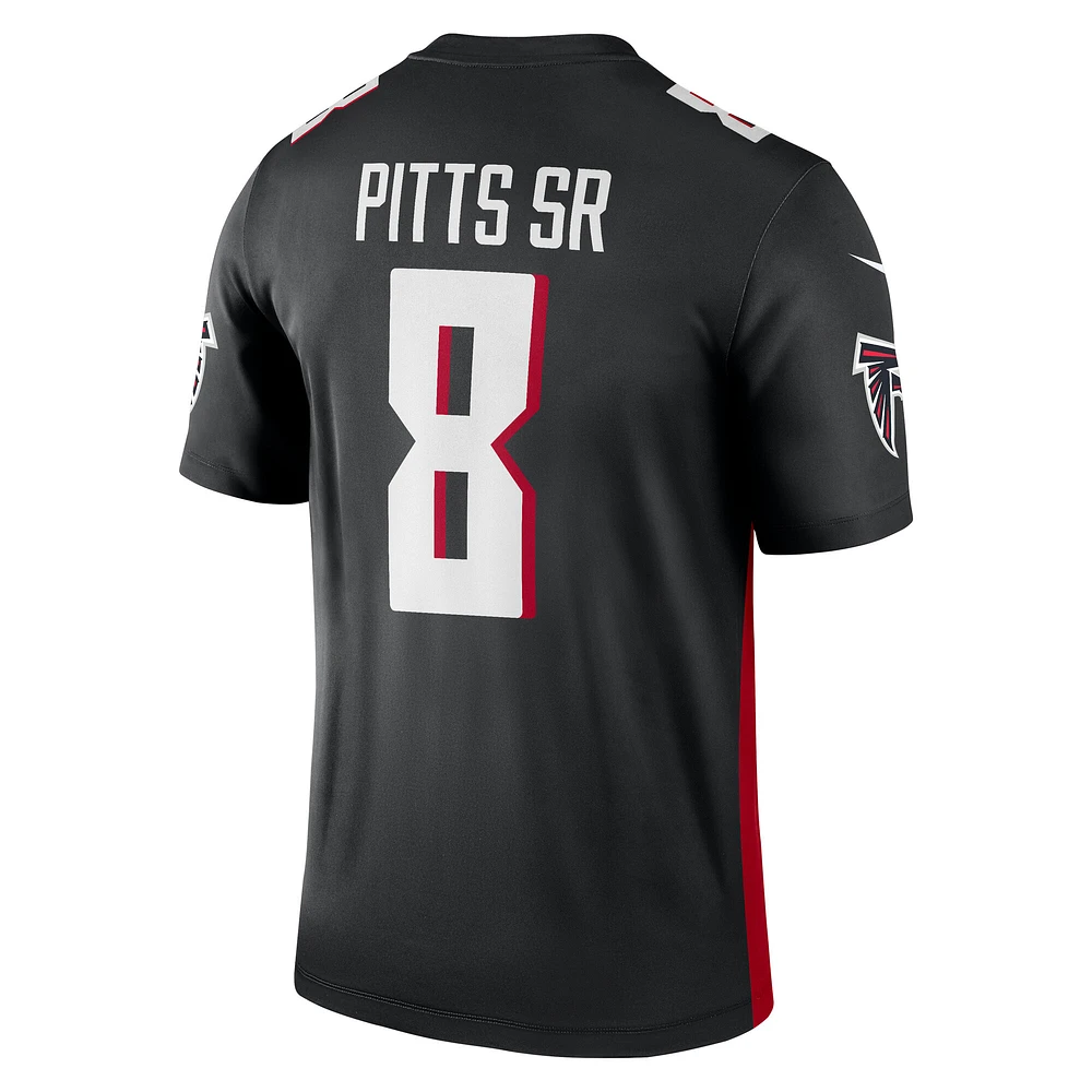 Men's Nike Kyle Pitts Sr. Black Atlanta Falcons Team Legend Jersey