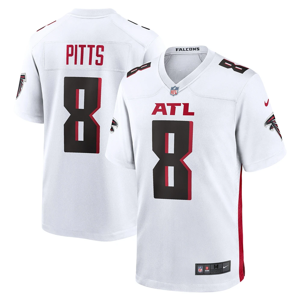 Maillot de joueur match Nike Kyle Pitts des Atlanta Falcons pour homme, blanc