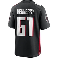 Men's Nike Matt Hennessy Black Atlanta Falcons Player Game Jersey