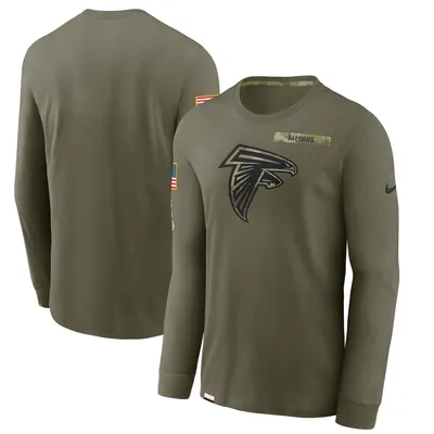 Men's Nike Olive Arizona Cardinals 2022 Salute To Service Long Sleeve  T-Shirt