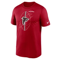 Men's Nike  Red Atlanta Falcons Big & Tall Legend Icon Performance T-Shirt