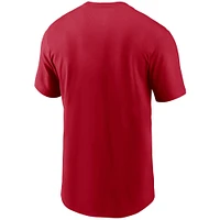 Men's Nike Red Atlanta Falcons Broadcast Essential T-Shirt
