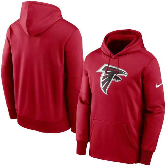 Atlanta Falcons Mitchell & Ness Head Coach Pullover Hoodie - Black/Gray