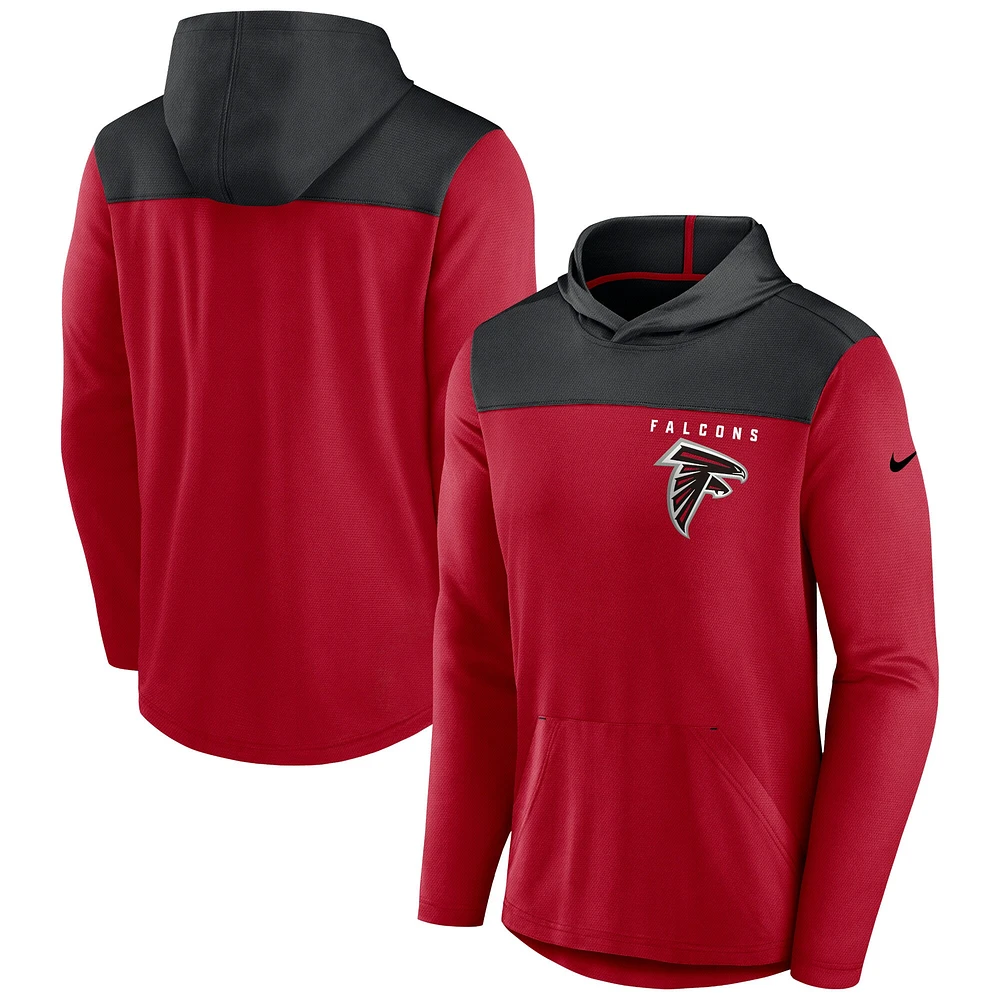 Men's Nike Red Atlanta Falcons Fan Gear Pullover Hoodie