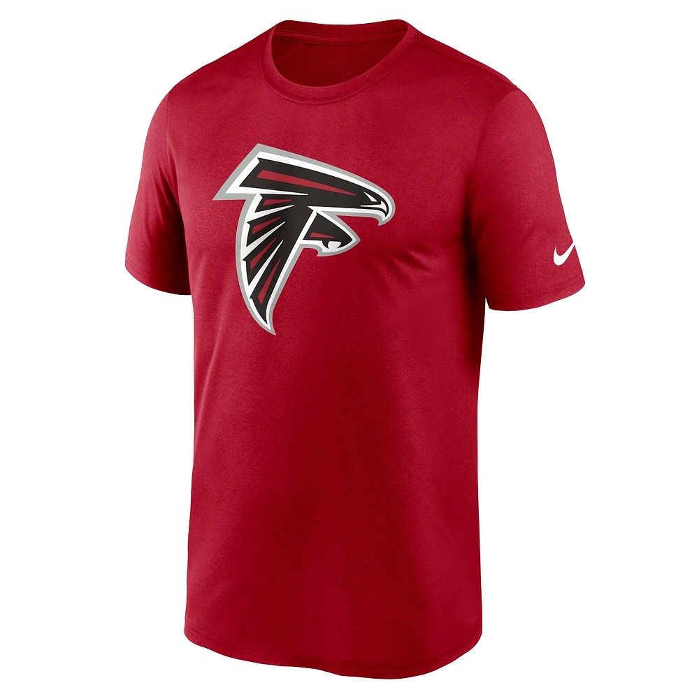 Men's Nike Red Atlanta Falcons Primetime Legend Logo Performance T-Shirt
