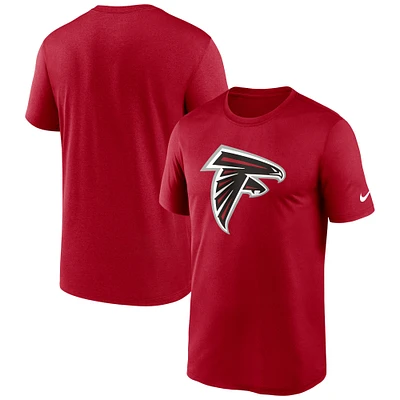 Men's Nike Red Atlanta Falcons Primetime Legend Logo Performance T-Shirt