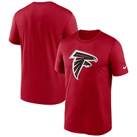 Men's Nike Red Atlanta Falcons Primetime Legend Logo Performance T-Shirt