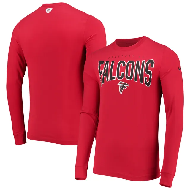 Men's Nike Charcoal Atlanta Falcons Football All Performance T-Shirt