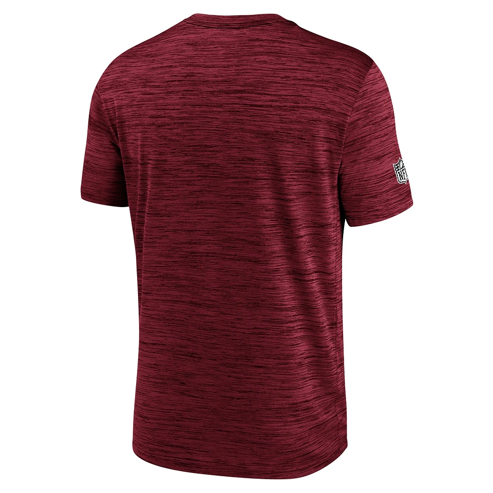 Men's Nike Red Atlanta Falcons Sideline Velocity Performance T-Shirt