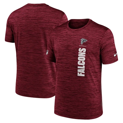 Men's Nike Red Atlanta Falcons Sideline Velocity Performance T-Shirt