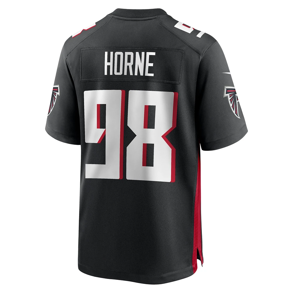 Maillot de joueur des Falcons d'Atlanta Nike Timmy Horne noir pour homme