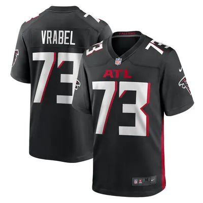 Tyler Vrabel Atlanta Falcons Nike Player Game Jersey - Black