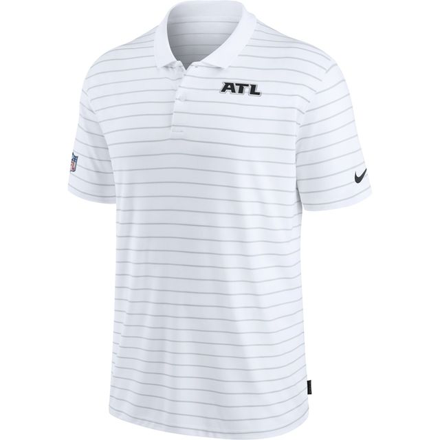 Polo de performance Nike Atlanta Falcons Sideline Victory Coaches pour homme - Blanc