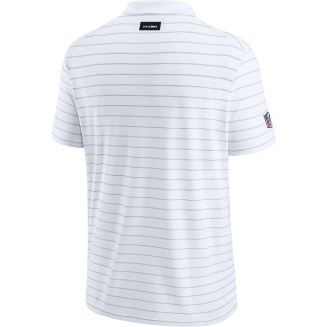 Polo de performance Nike Atlanta Falcons Sideline Victory Coaches pour homme - Blanc