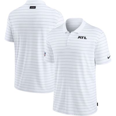 Men's Nike White Atlanta Falcons Sideline Victory Coaches Performance Polo