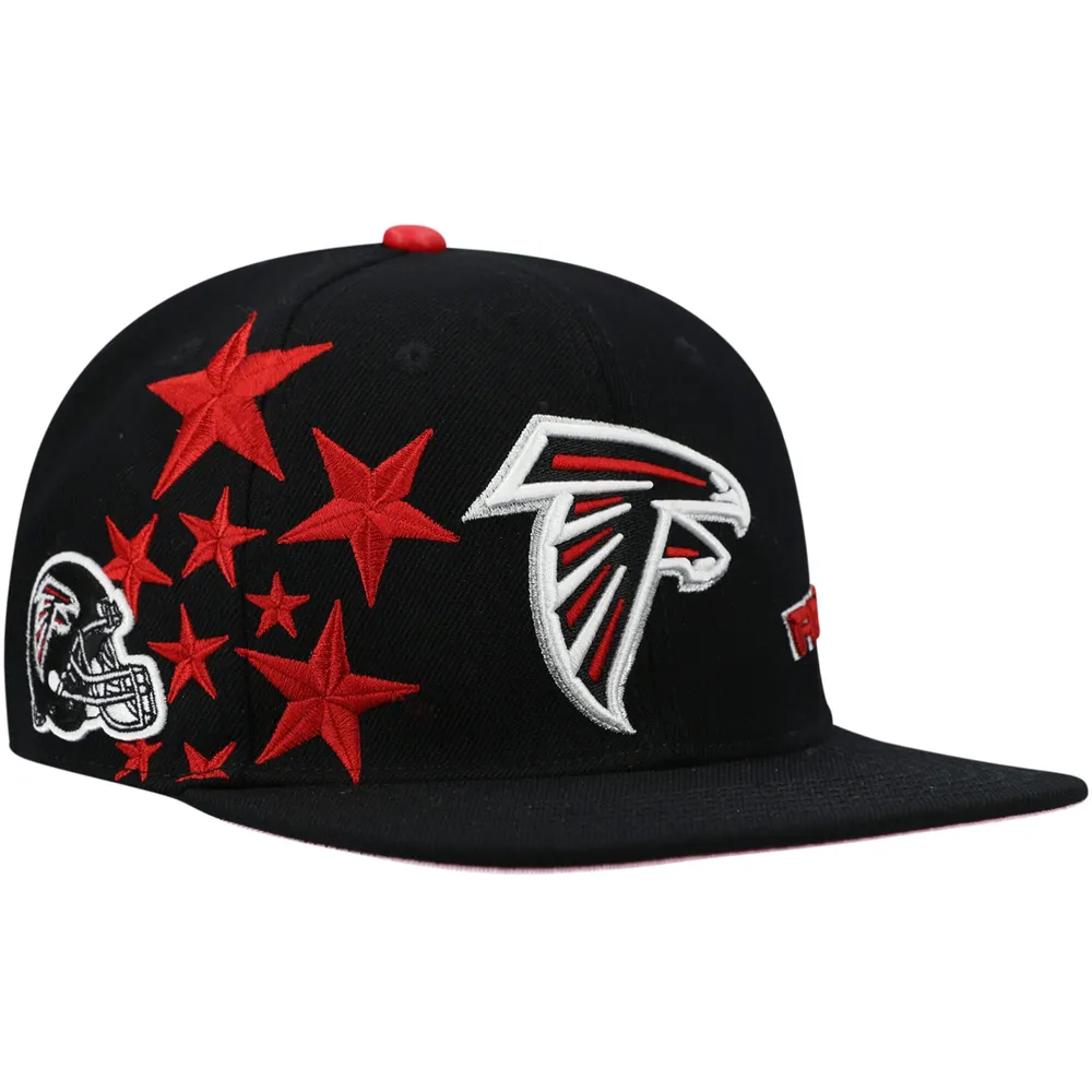 Lids Atlanta Falcons Pro Standard Stars Snapback Hat - Black