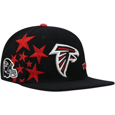 Lids Atlanta Falcons Pro Standard Script Wordmark Snapback Hat - Red