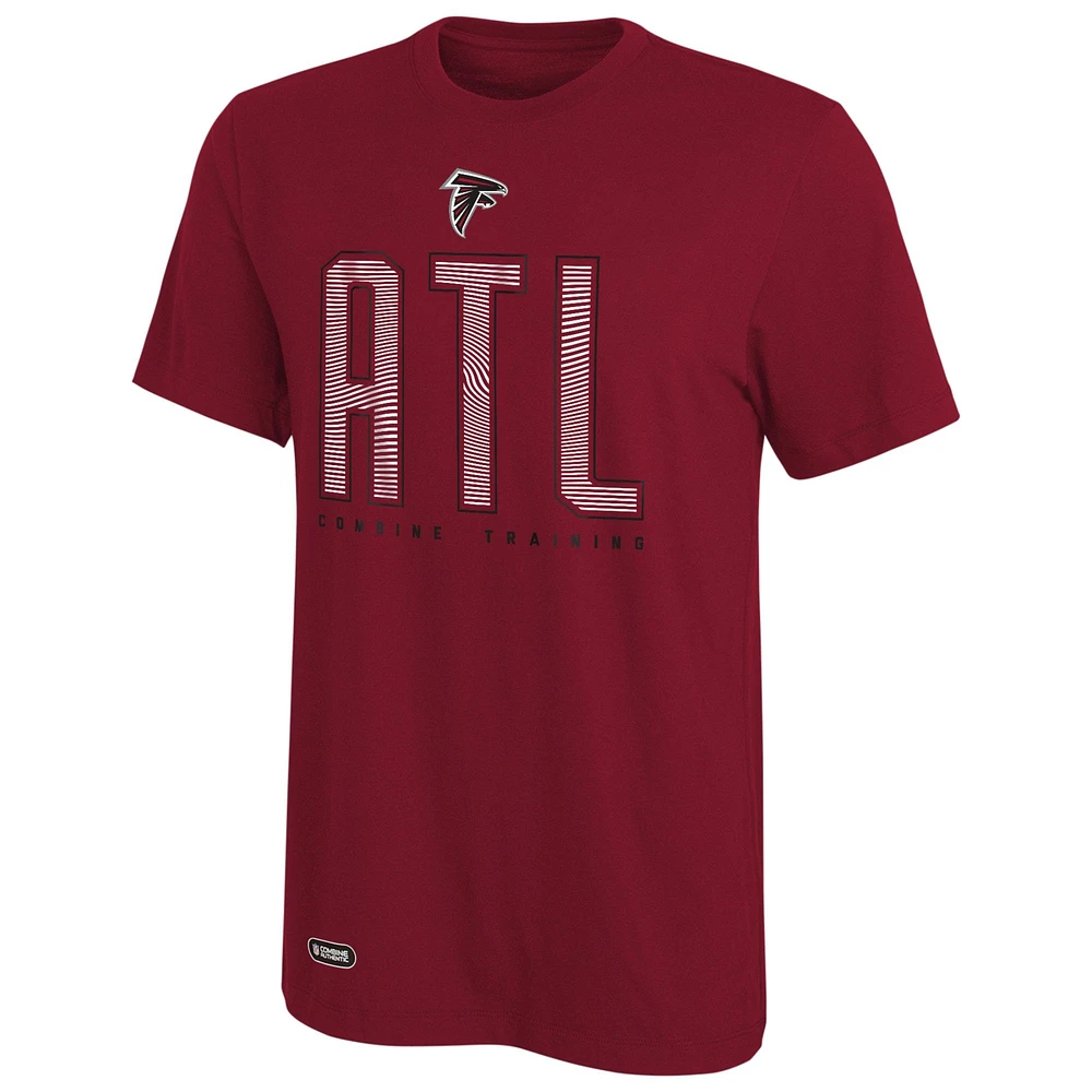 Men's Red Atlanta Falcons Record Setter T-Shirt