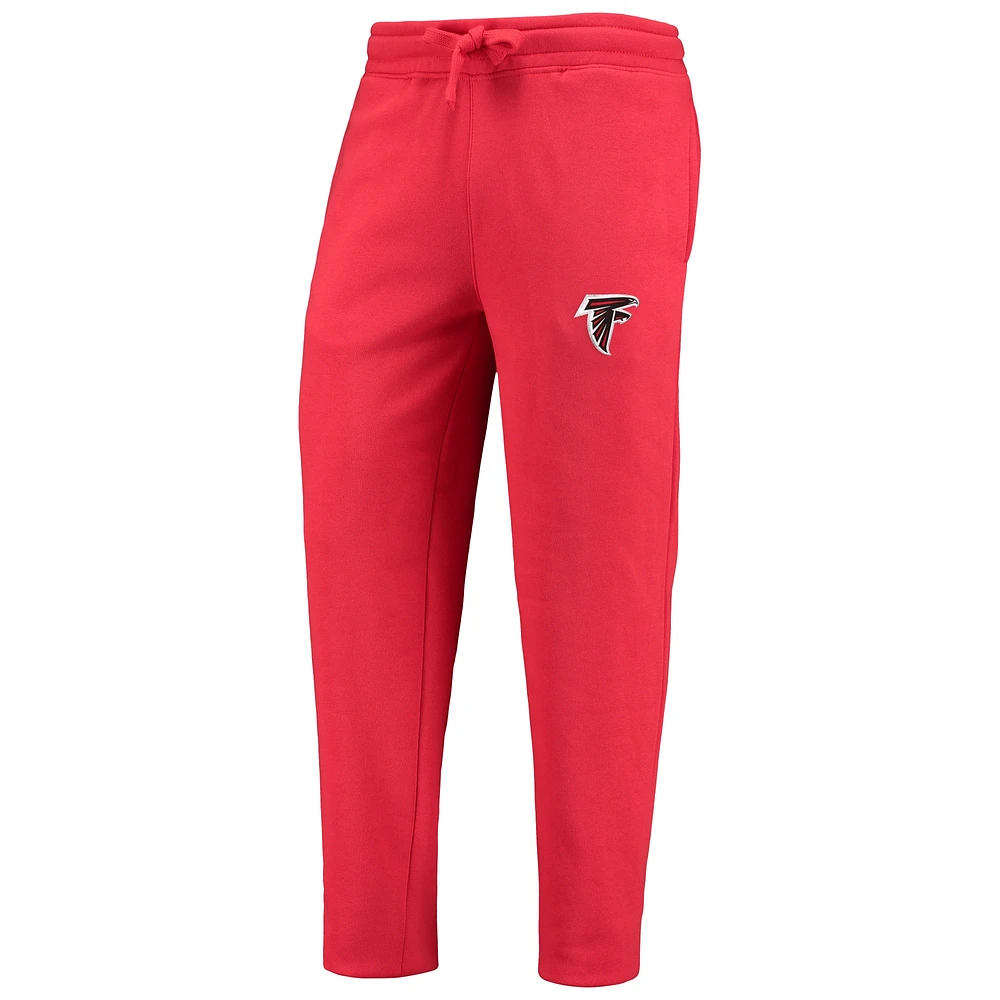 Men's Red Atlanta Falcons Starter Option Run Sweatpants