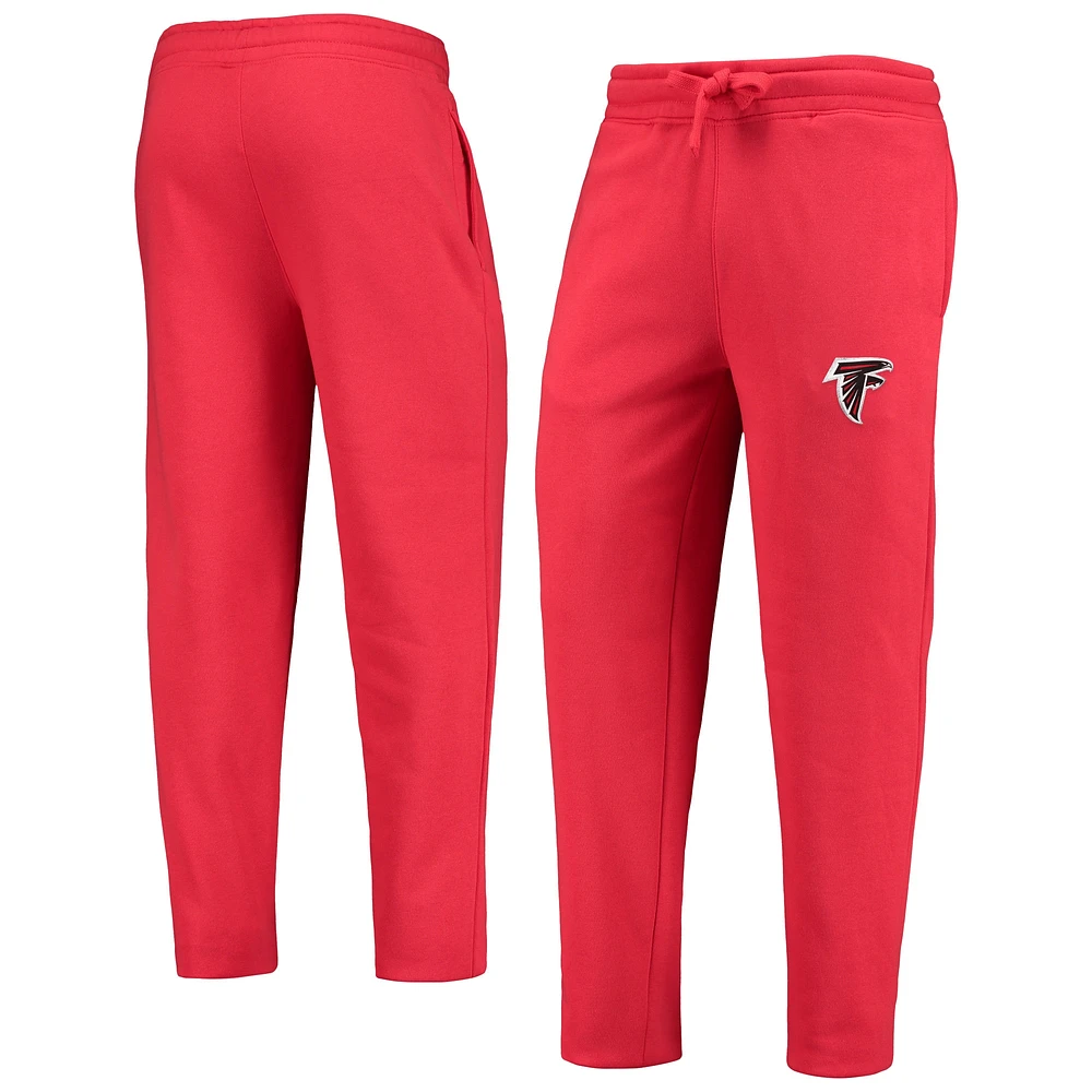 Men's Red Atlanta Falcons Starter Option Run Sweatpants