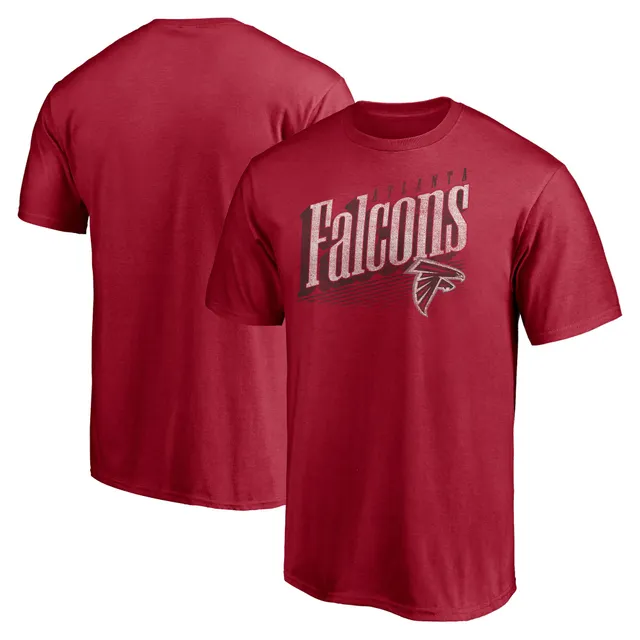 Atlanta Falcons NFL Football Dirty Birds Short Sleeve T Shirt Gray Red Size  L