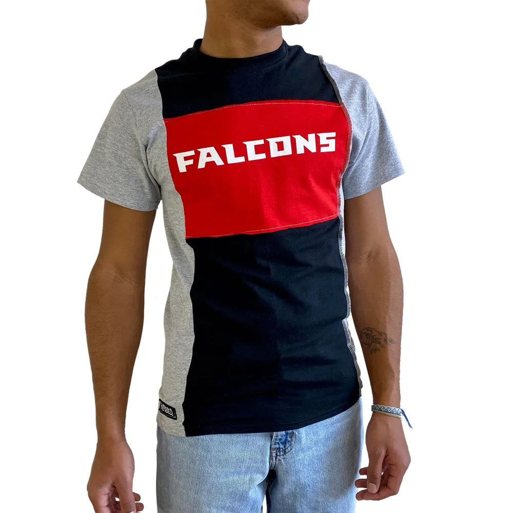 Lids Atlanta Falcons Refried Apparel Sustainable Split T-Shirt - Heather  Black