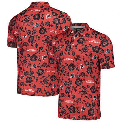 Polo Performance Pua Atlanta Falcons Reyn Spooner pour homme rouge