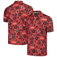 Men's Reyn Spooner Red Atlanta Falcons Pua Performance Polo