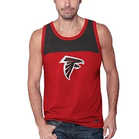 Débardeur mode pour homme Starter Red/Black Atlanta Falcons Logo Touchdown