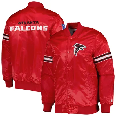 Atlanta Falcons Starter The Pick and Roll Full-Snap Jacket - Red