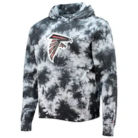 Men's Tommy Hilfiger Black Atlanta Falcons Stanley Tie-Dye Pullover Hoodie