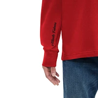 Men's Tommy Hilfiger  Red Atlanta Falcons Morgan Long Sleeve Hoodie T-Shirt